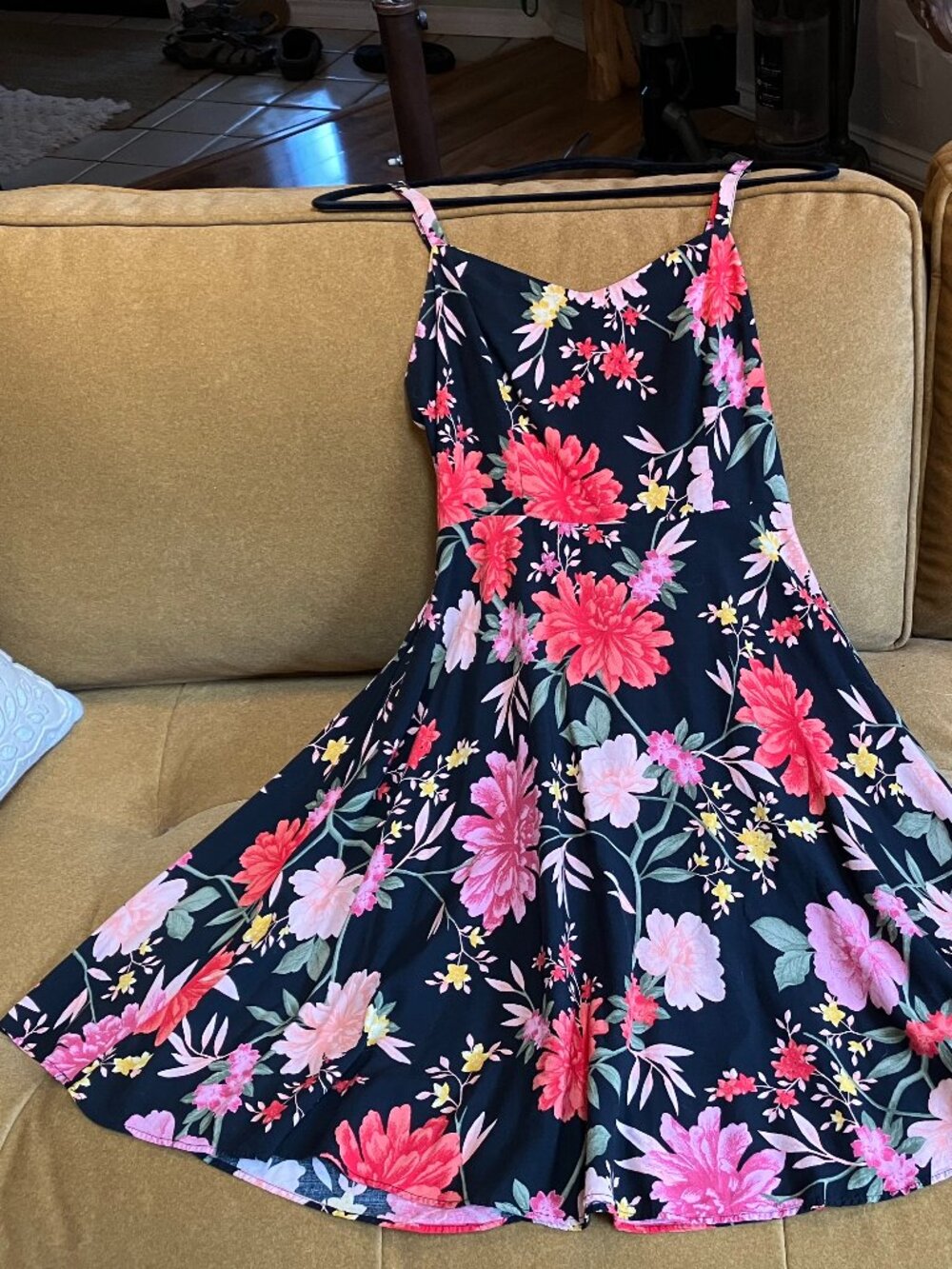 Old Navy Floral Cami Dress (hangs mid-thigh)